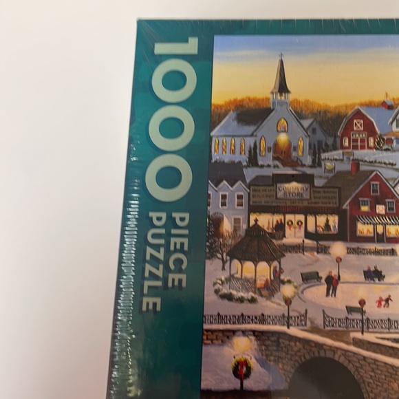 Jack Pine Puzzle Village Tree 1000 Pieces, NEW - Picture 2 of 11